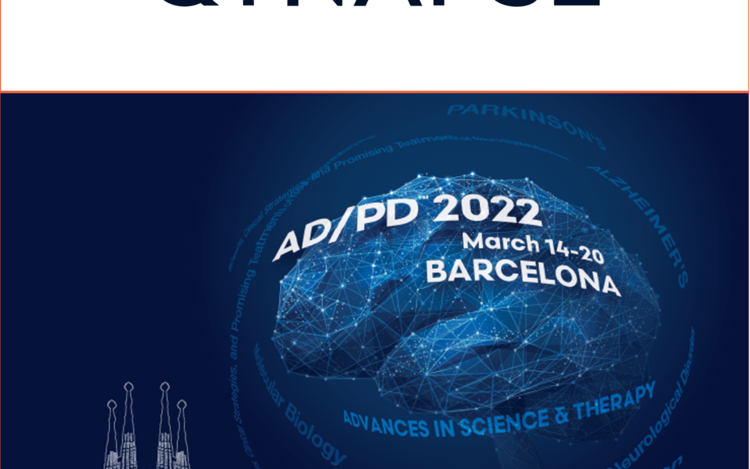 Qynapse to Present Symposium Oral and Poster presentations  at AD/PD™ 2022 International Conference