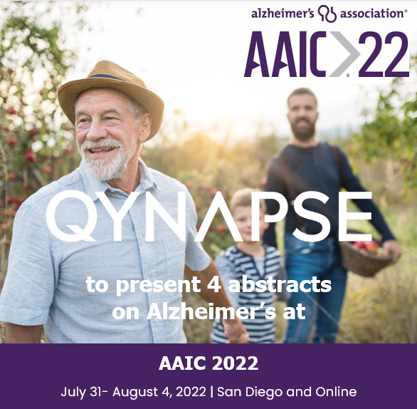 Qynapse Presenting 4 Posters on the Value and Utility of QyScore® at AAIC 2022