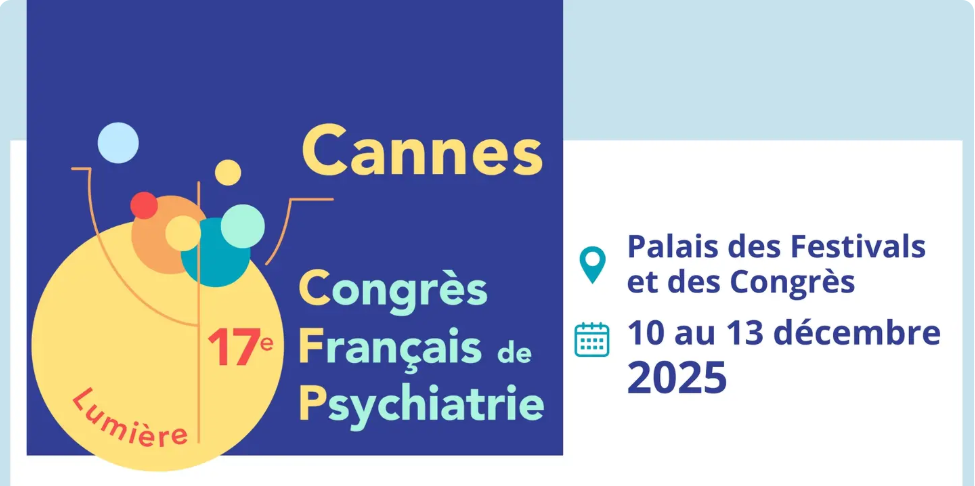 Qynapse is participating in the 17th French Congress of Psychiatry, taking place from December 10 to 13 in Cannes