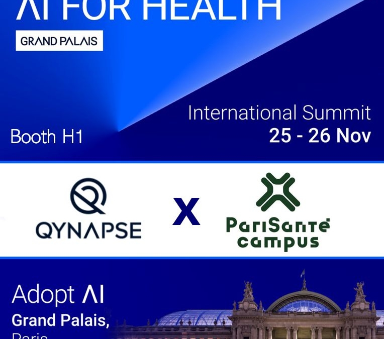 Qynapse Participates with Paris Santé Campus at the Adopt AI Congress in Paris