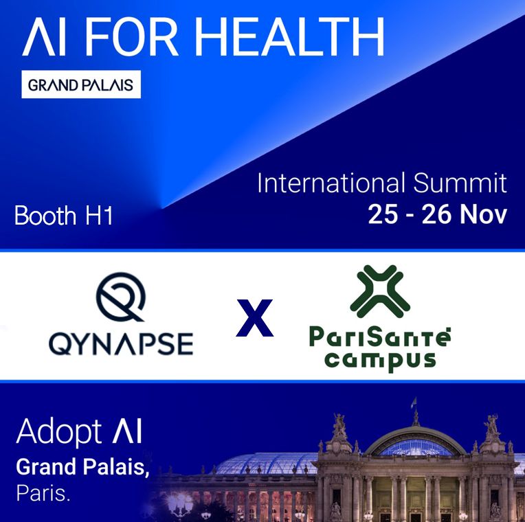 Qynapse Participates with Paris Santé Campus at the Adopt AI Congress in Paris